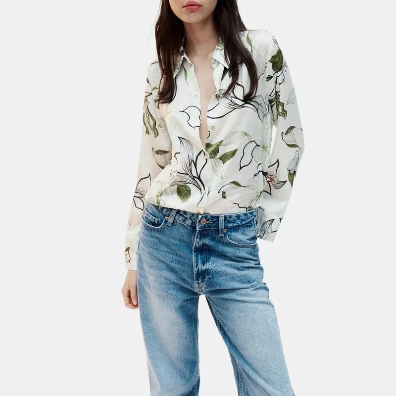 ZARA Shirts Women's Green-2