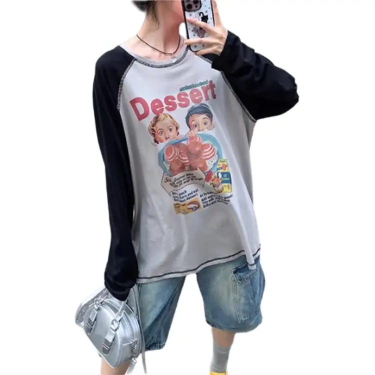 XINBANGBANG T Shirt Women's Black-4