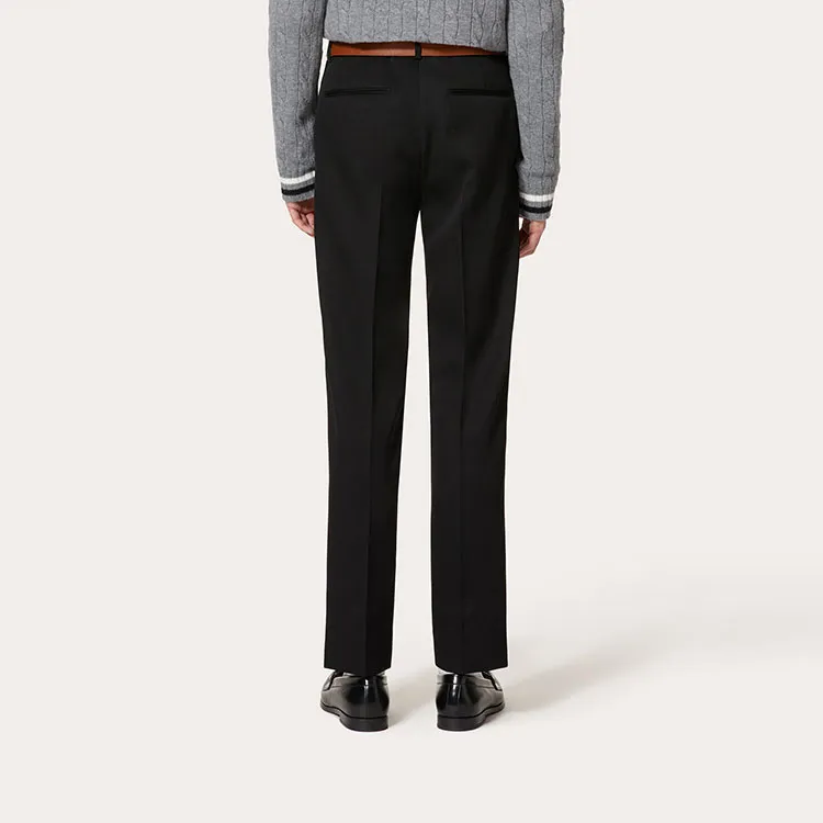 Valentino Slim Cut Tailored Trousers-3