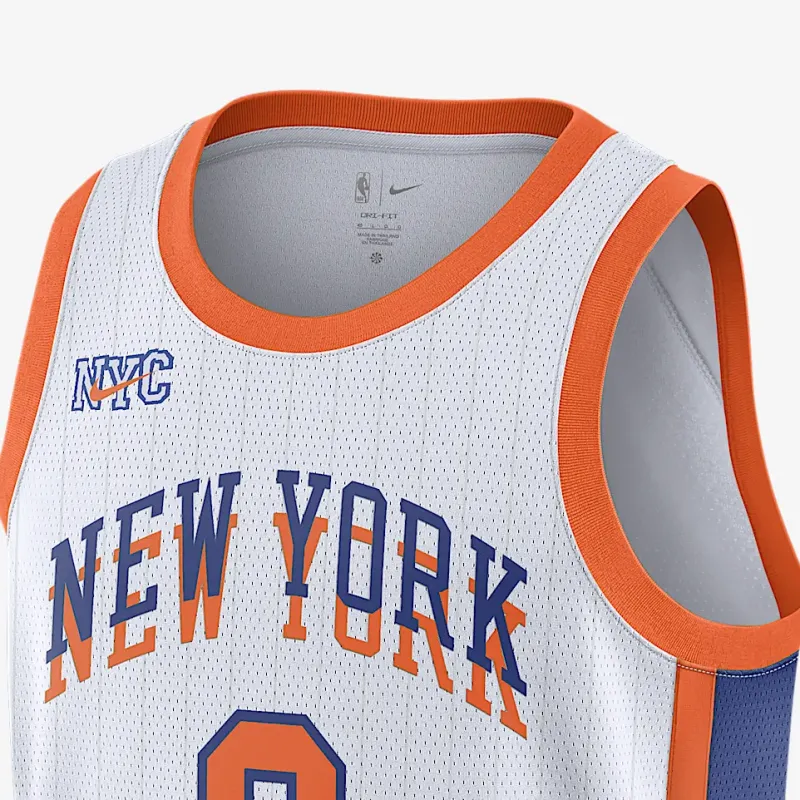 Nike Og Anunoby New York Knicks 2024/25 City Edition Men's Nike Dri FIT Nba Swingman Jersey-2