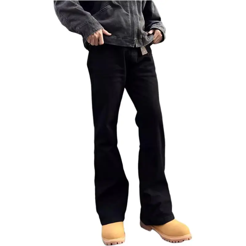 DUATOGE Jeans Men Carbon Black -1