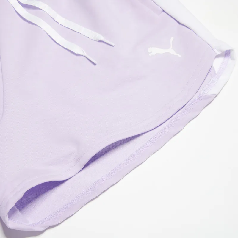 PUMA Casual Shorts Women's Light Lavender-3
