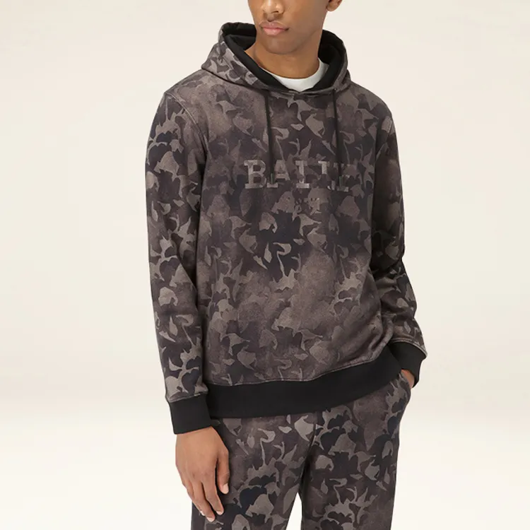 BALLY Sweatshirts Men Black-3