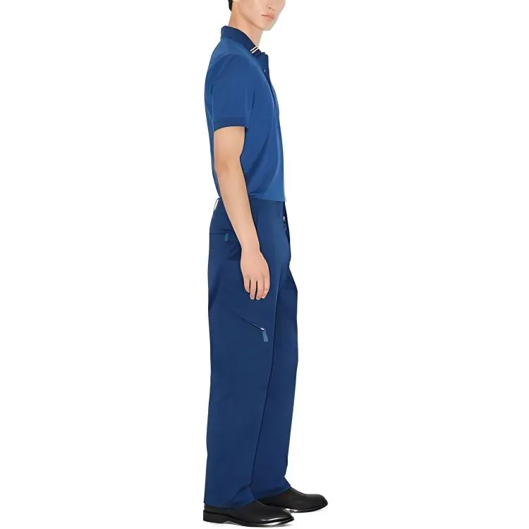 Burberry EKD embroidered Cotton silk Polo Shirt-3