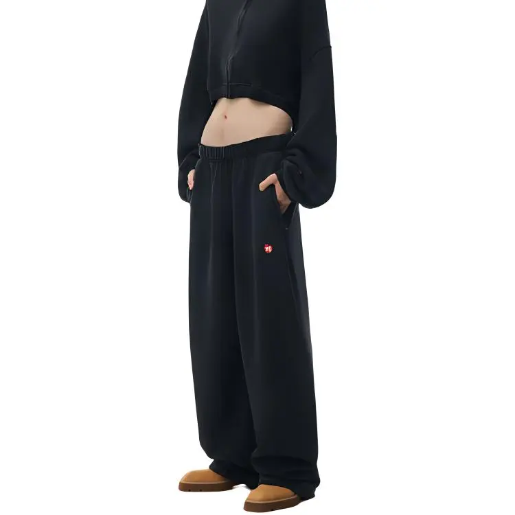 Alexander Wang Logo print Cotton Track Pants-2
