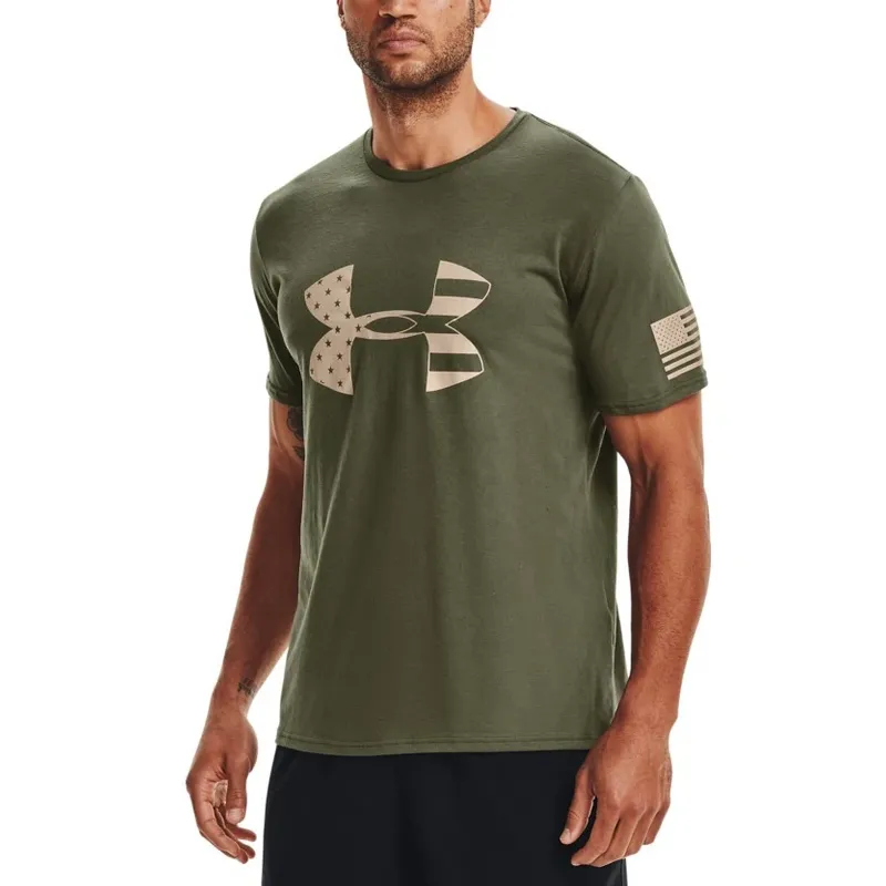 Under Armour Freedom Tonal T Shirt Men's Green-2