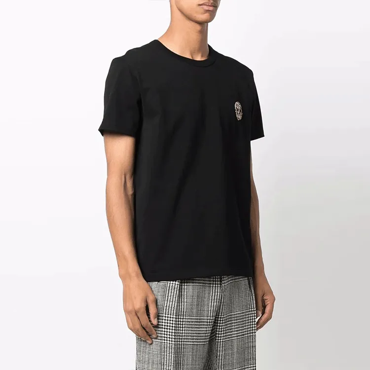 Alexander McQueen Embellished Skull T Shirt-2