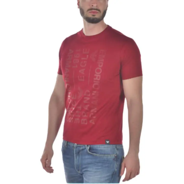 EMPORIO ARMANI T Shirt Men's Red-3