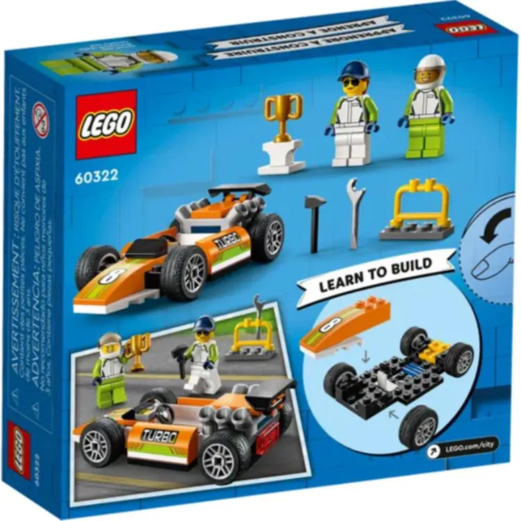 LEGO City Collection Racing Building Blocks 46pcs/pzs 60322-2