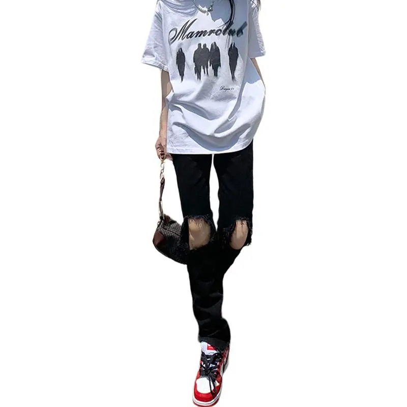 MGXEK Jeans Unisex Black-3