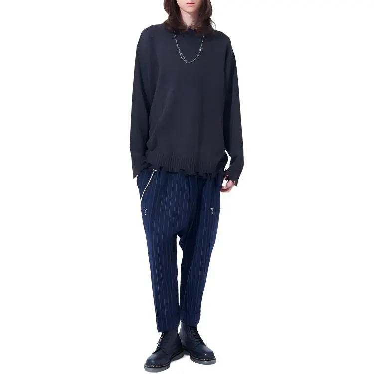 Yohji Yamamoto S'YTE Sweater Unisex Charcoal-2