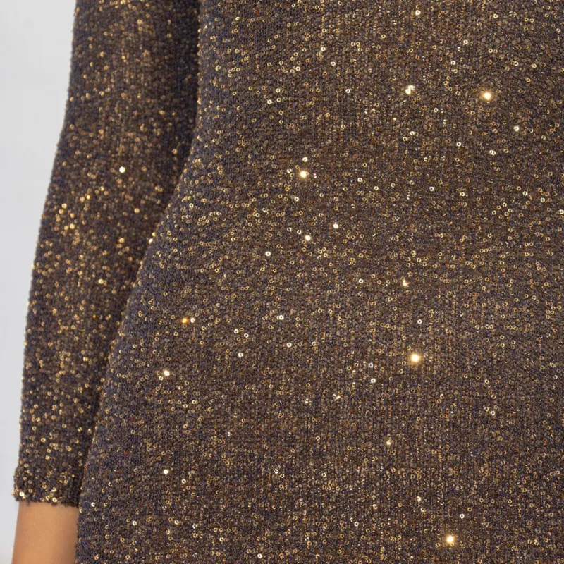 Balenciaga Sequin Embellished Maxi Dress-4