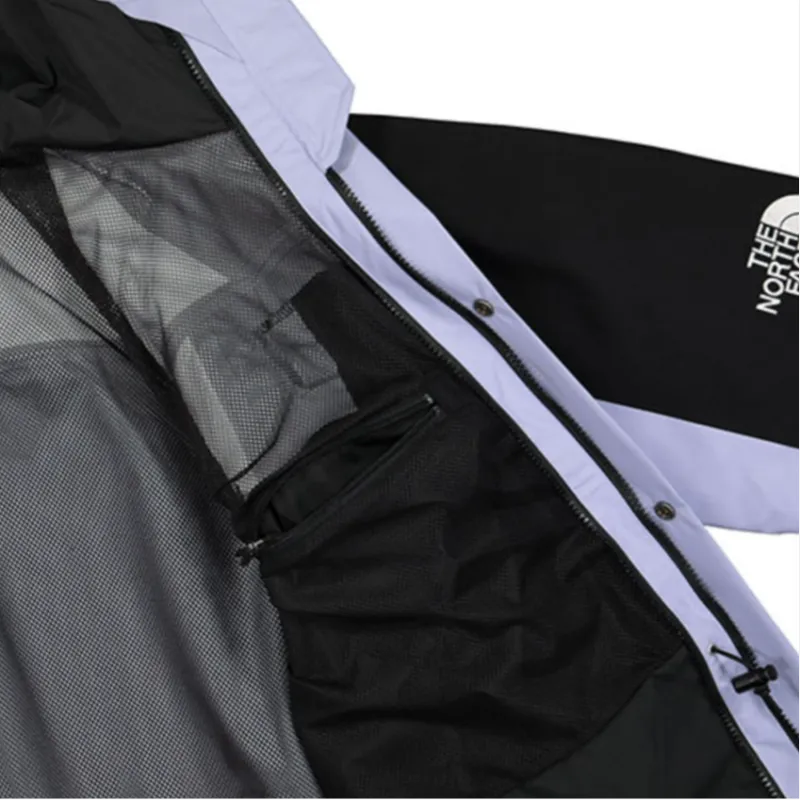 THE NORTH FACE 1994 Collection Waterproof And Windproof Windbreaker Jacket Unisex Light Purple-3