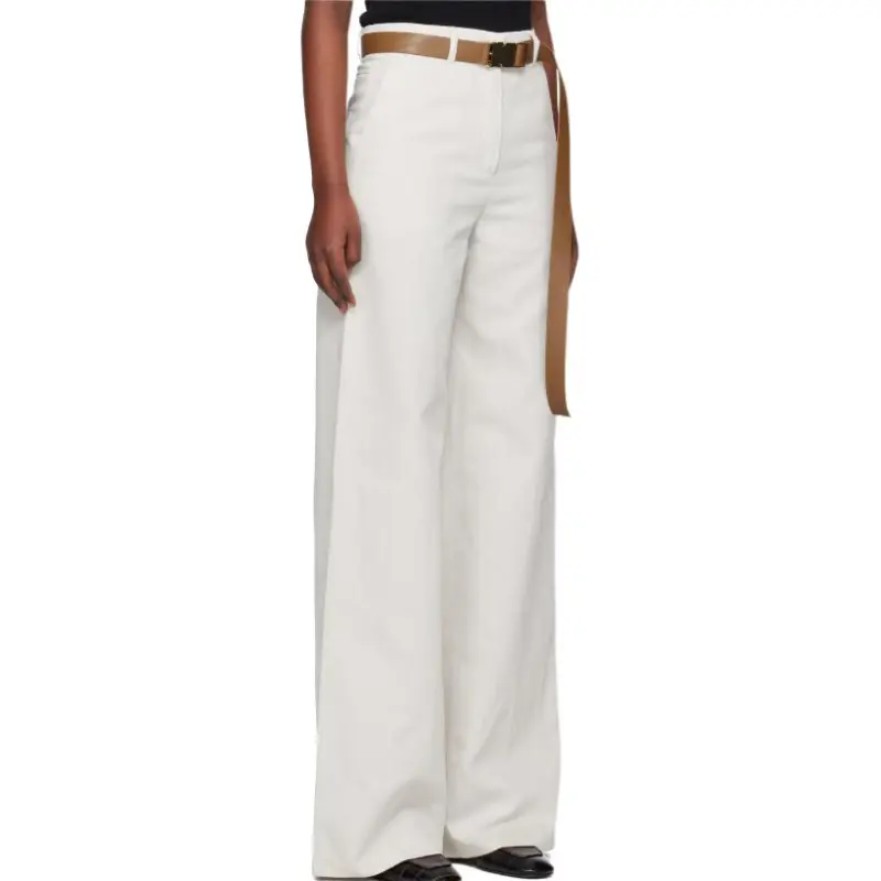 MaxMara Studio Murge Belted Wide Leg Trousers-5