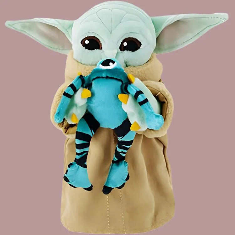 Disney Star Wars Other Characters The Mandalorian Dolls Plush Doll 18cm High-1