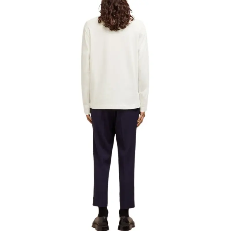 Ami Paris Long Sleeve Ami De Coeur T Shirt-3
