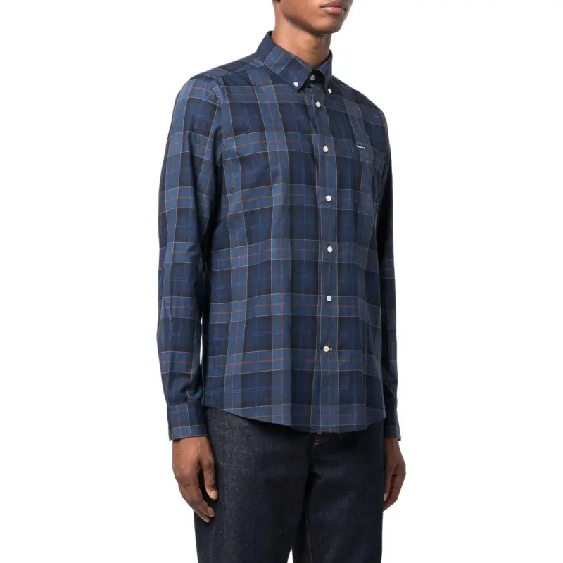 BARBOUR Tartan-print Button-up Shirt-1