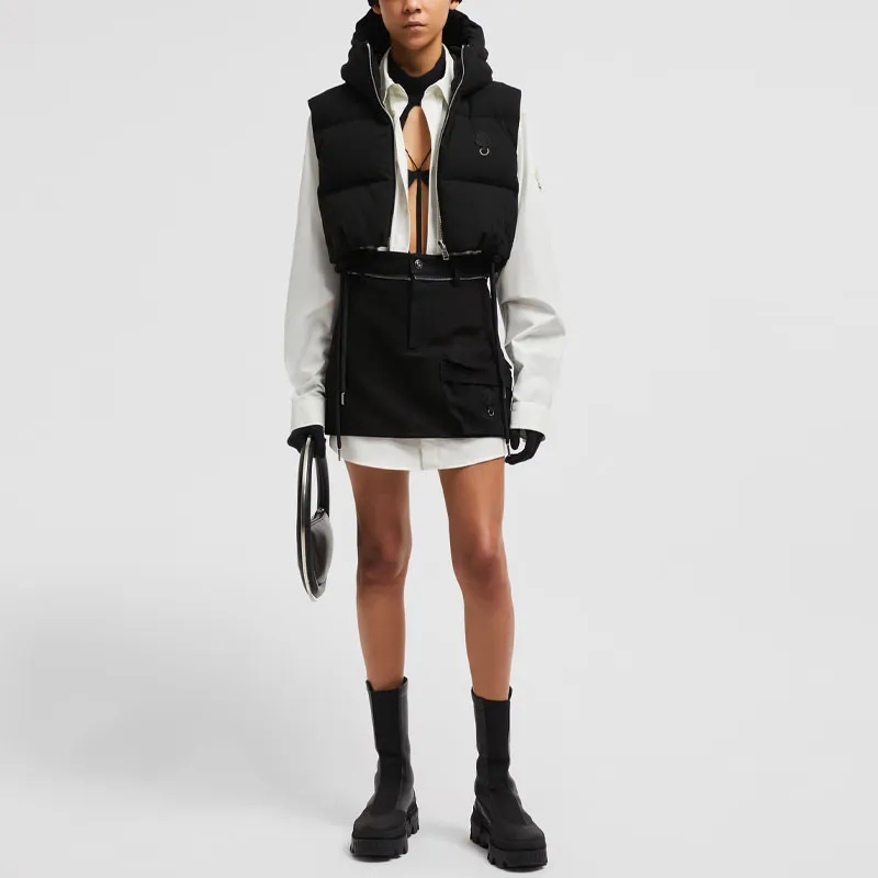 MONCLER GENIUS Moncler X Willow Smith Alexi Hooded Down Vest-1