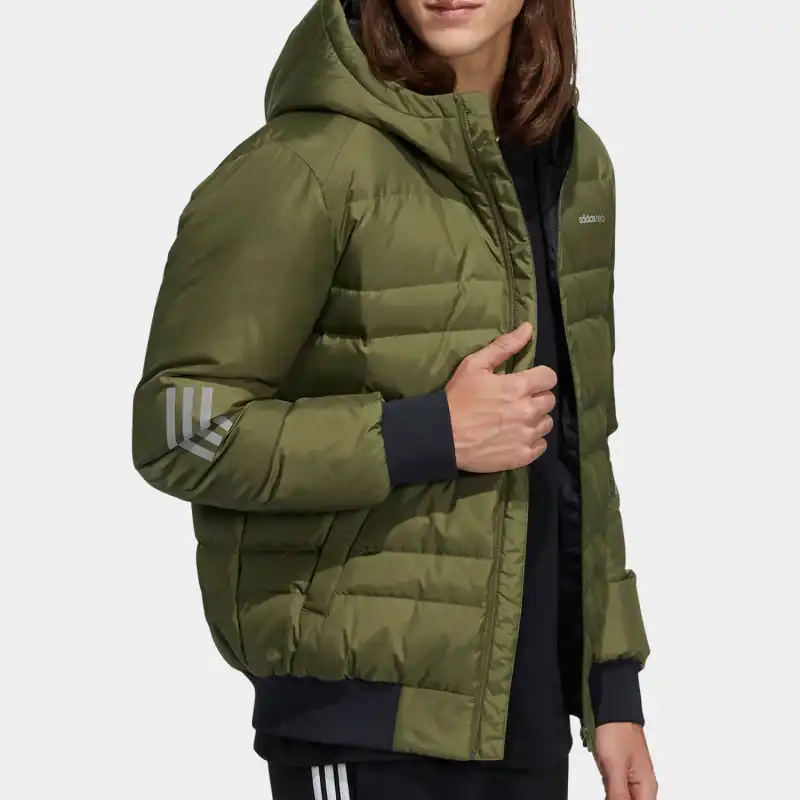 Adidas Neo Down Jackets Men Olive-2