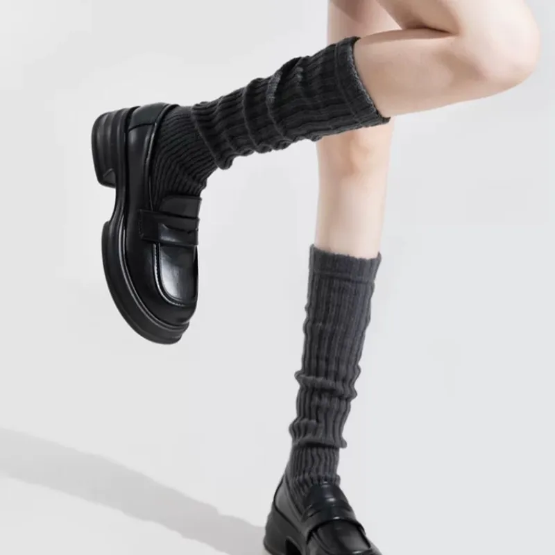 YuChaJia Mid Calf Socks Women's 1 Pack-17