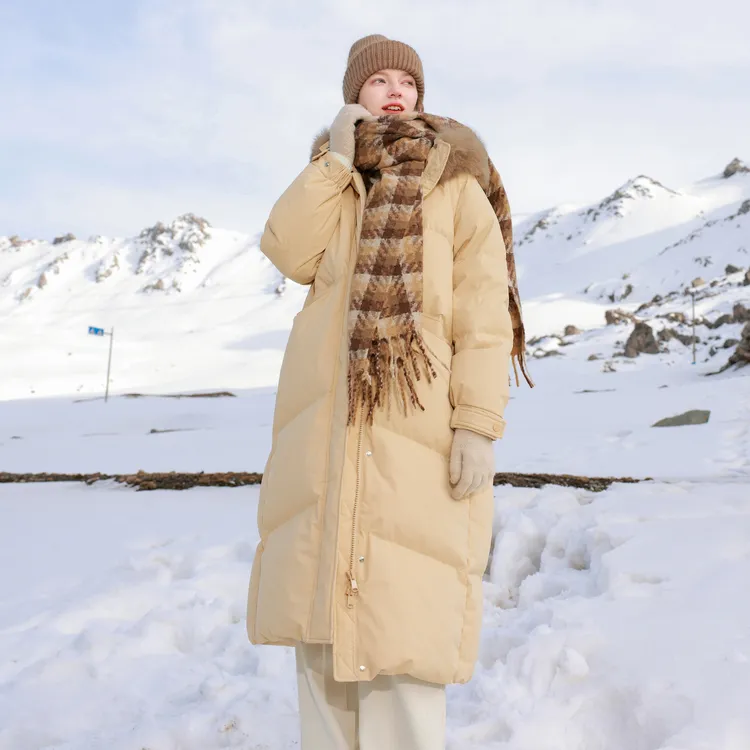 3COLOUR Down Jacket Women's Ginger Yellow-3