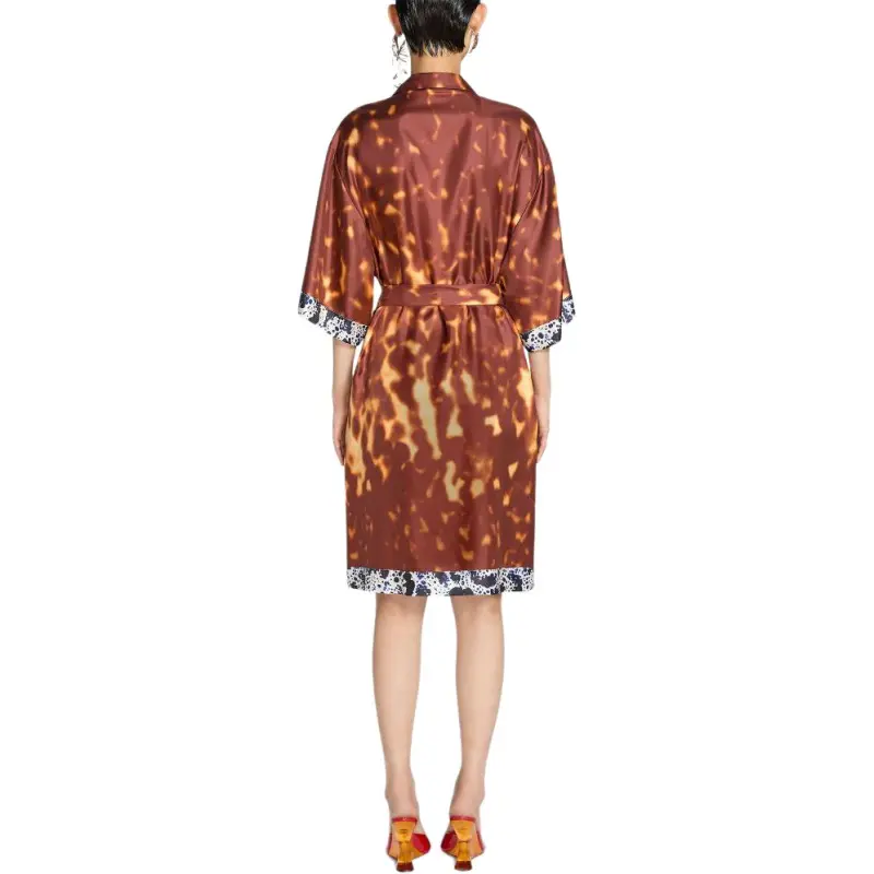 DRIES VAN NOTEN Silk Shirt Dress-2