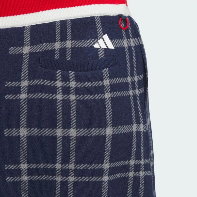 Adidas Casual Short Skirts Women's Collegiate Marine Blue-4