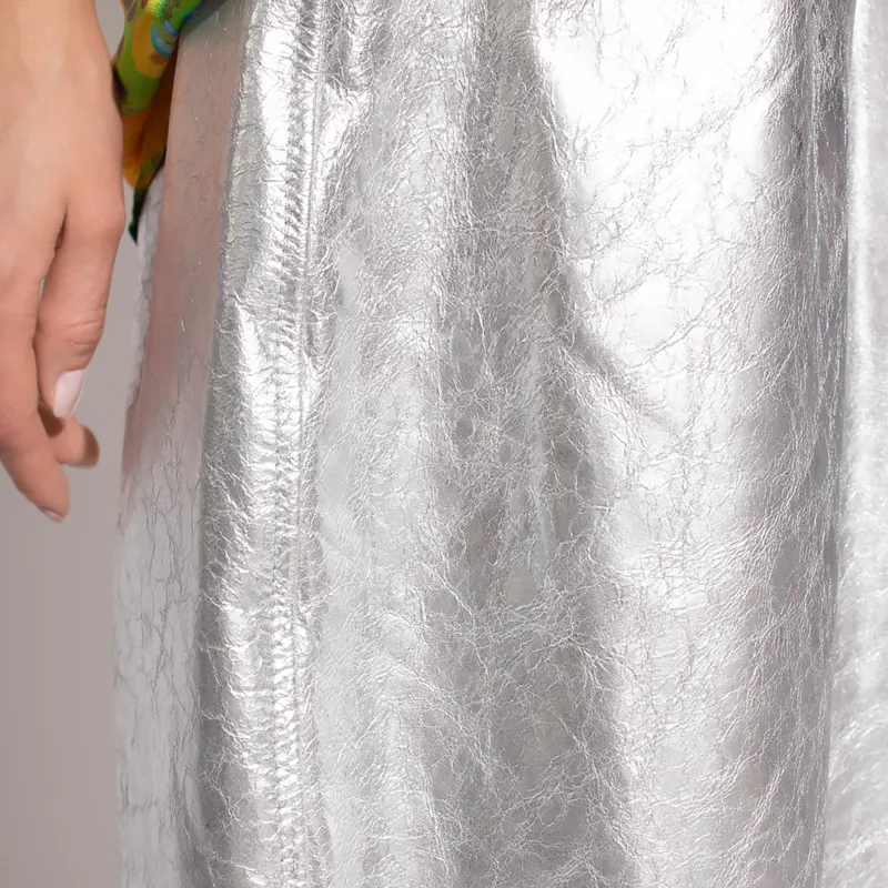 Balenciaga High-Waisted Zipped Midi Skirt-3