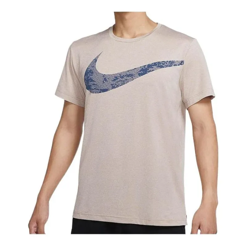 Nike T Shirts Men Gray-2