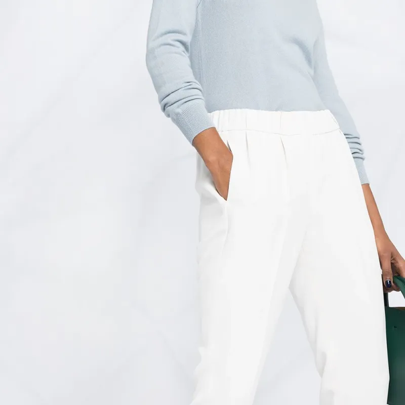 Brunello Cucinelli Cropped Trousers-4