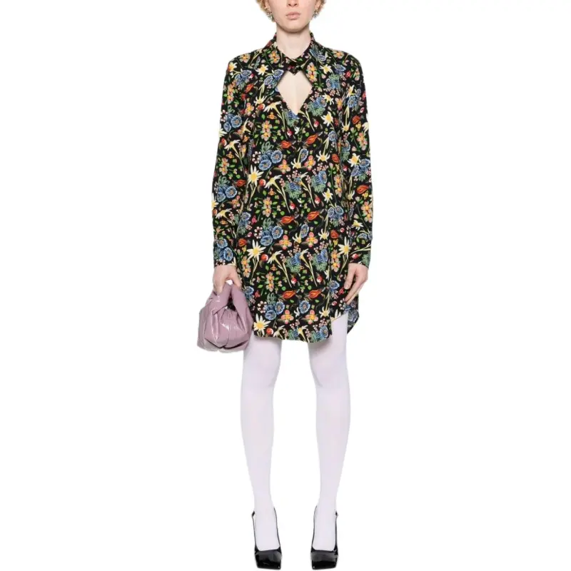 Vivienne Westwood Karla Allover Floral Printed Mini Dress-1