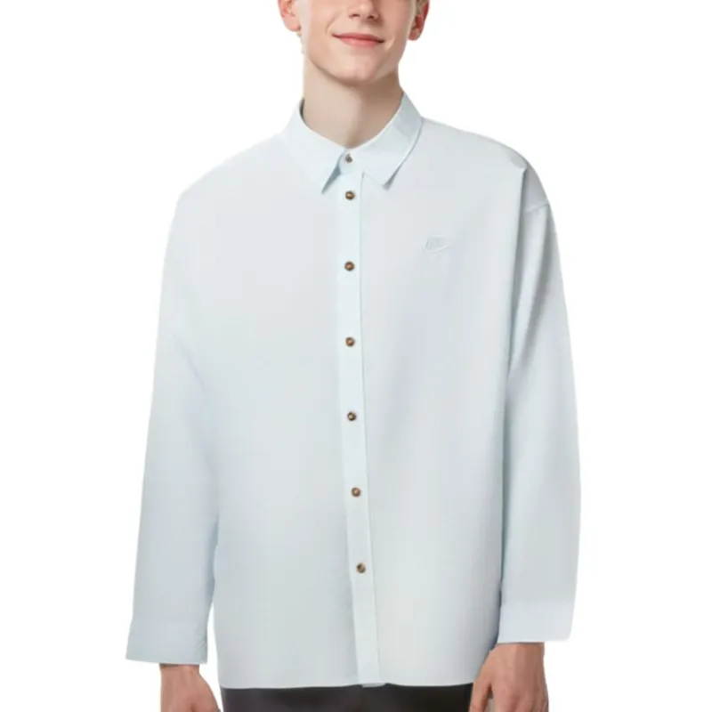 Nike Shirts Men Light Blue-2