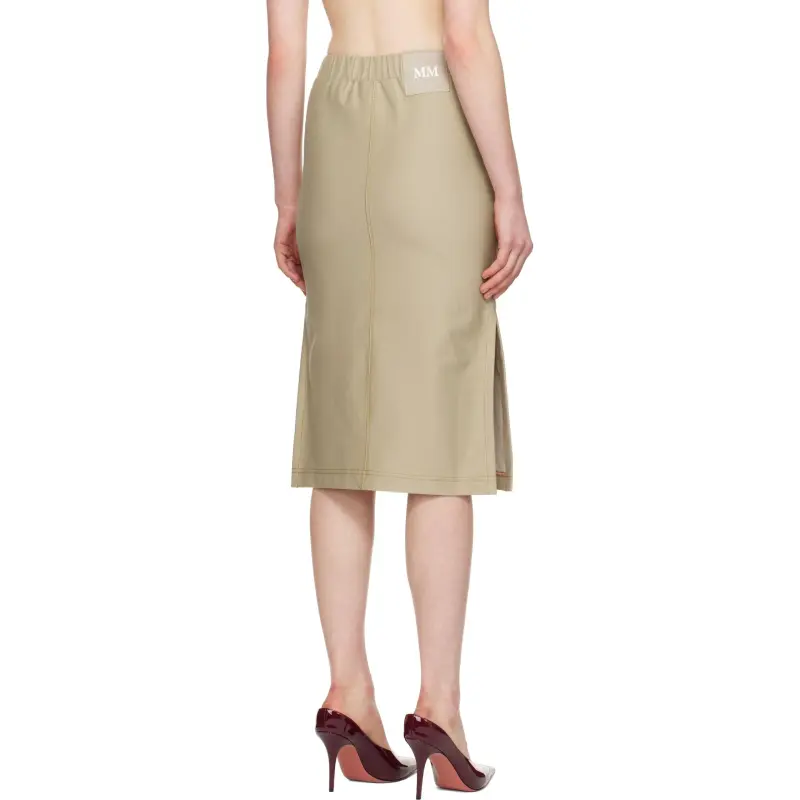 MaxMara Casual Long Skirt Women's Green-1