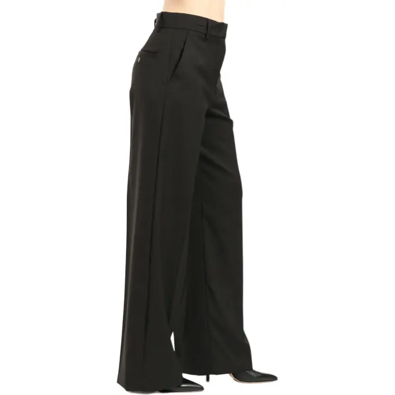 WEEKEND MaxMara Pleated Straight Leg Pants-5