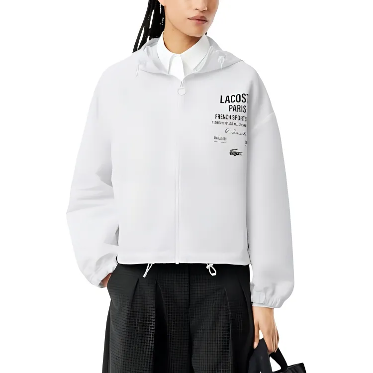 LACOSTE Jackets & Coats Women's White-1