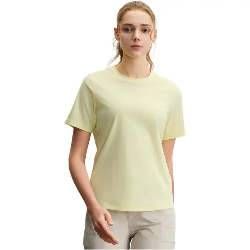 FILA EXPLORER T Shirt Women's Tender Shoot Yellow YE-1