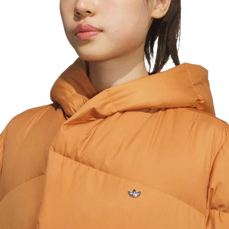 Adidas Originals Clover Series Outfit FW24 Down Jacket Women's Tech Copper-2