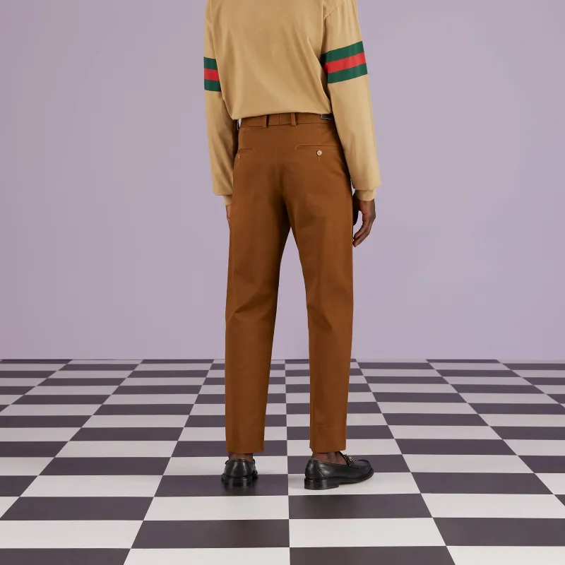 GUCCI Drill Trousers-2