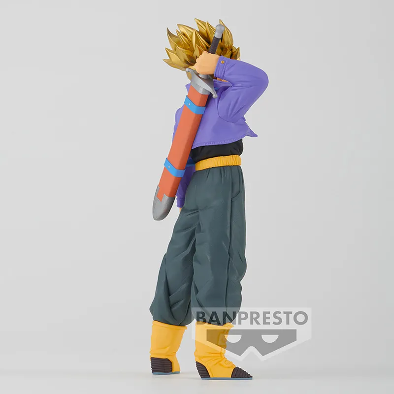 BANPRESTO Dragon Ball Characters Bandai Glasses Factory Z Saiyan Blood BOS Future Super Saiyan Trunks Bonus Gifts-2