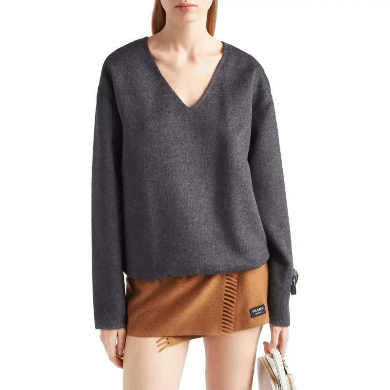 PRADA Sweaters Women's Gray-3