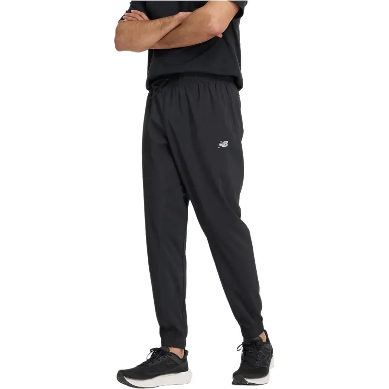 New Balance Knitted Sports Pants Men's Black-3