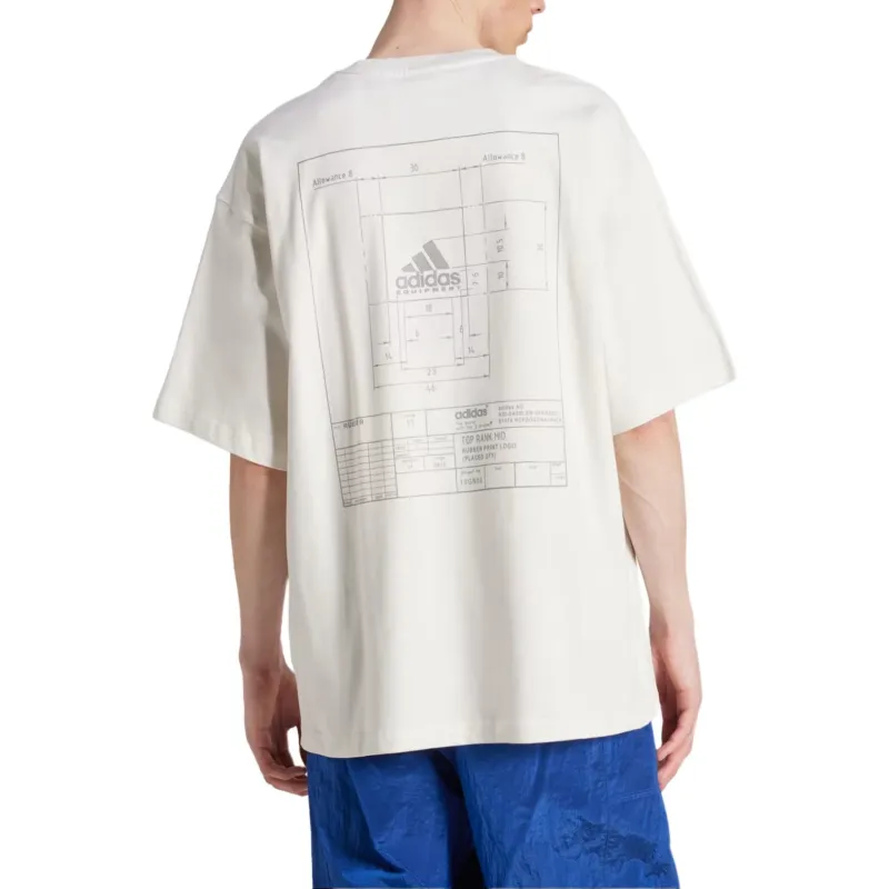 Adidas T Shirt Men's Cloud White-2