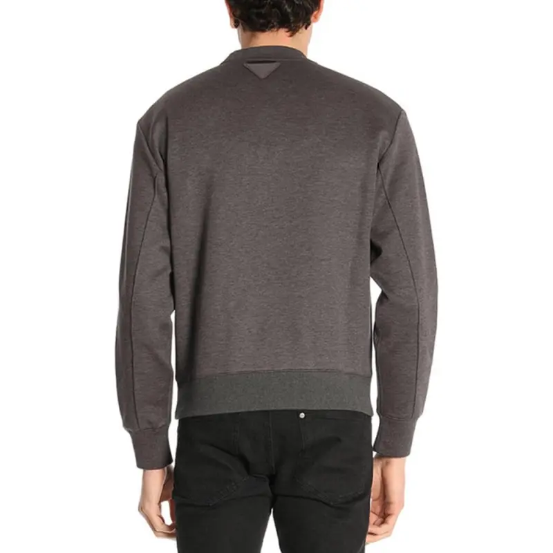 PRADA Sweatshirt Men's Dark Gray-1