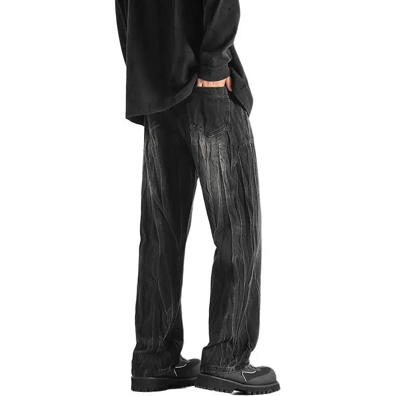 IJRJ Jeans Unisex Black-1