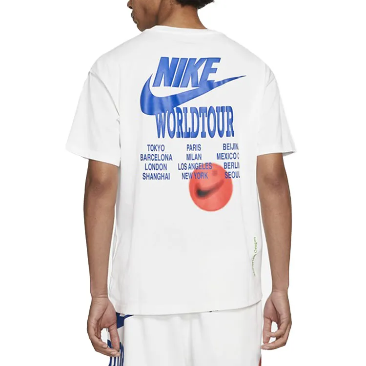 Nike T Shirts Men White-2