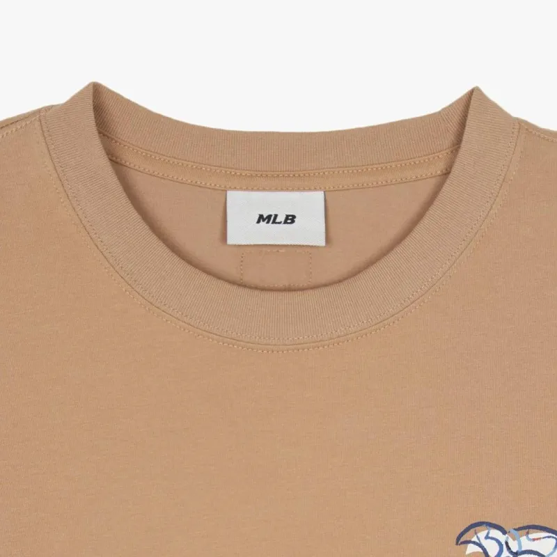 MLB Boston Red Sox T Shirt Unisex Khaki-2