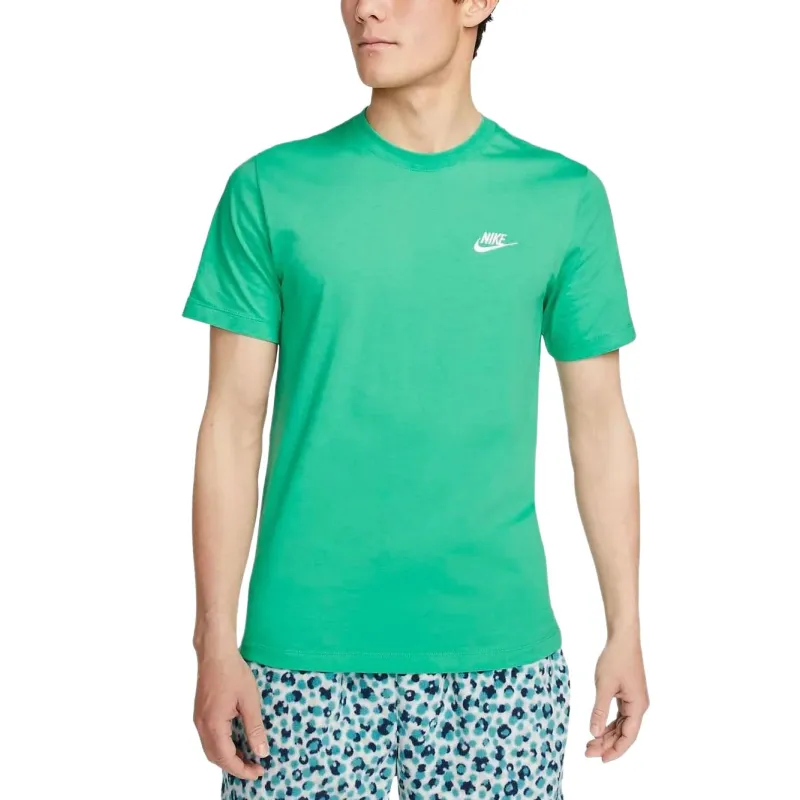 Nike T Shirts Men Green-2