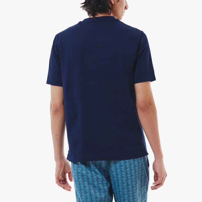 LACOSTE T Shirt Men's Marine Blue-2