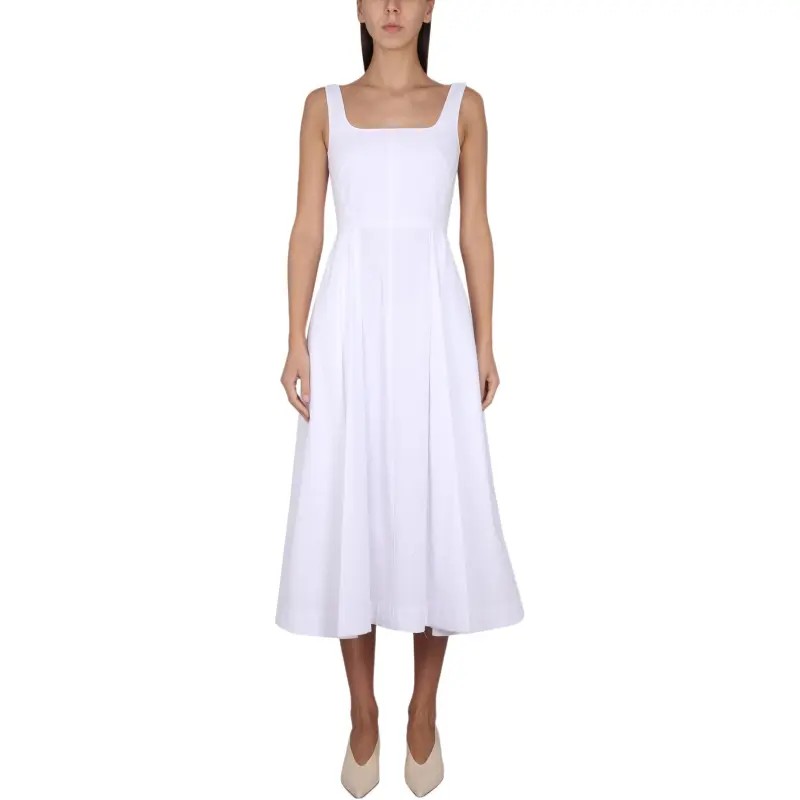 SportMa Sleeveless Dress Women's White-2