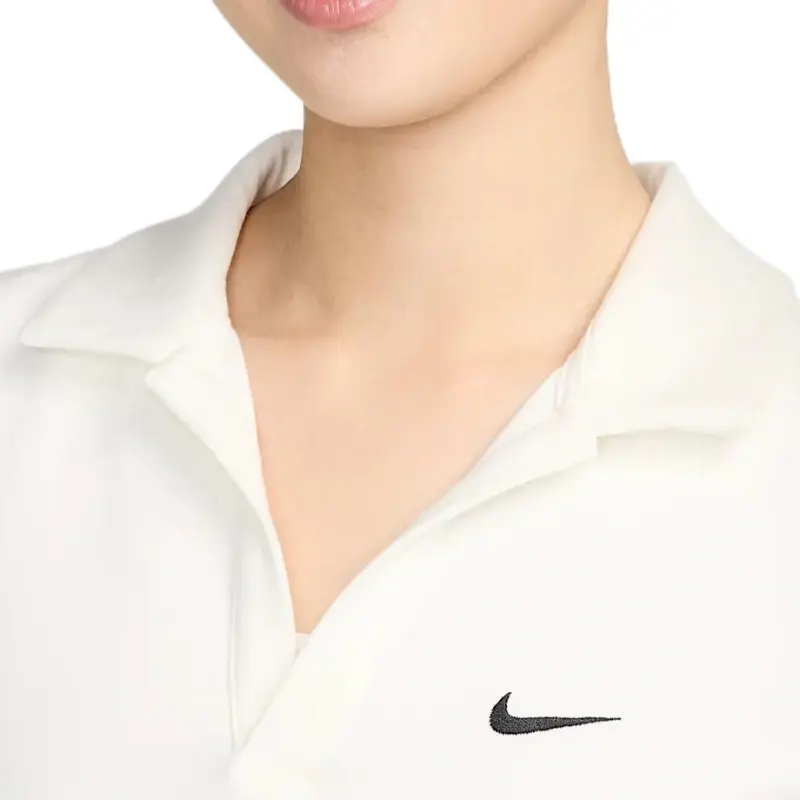 Nike Sportswear Essentials Series Polo Shirt Women's White-3